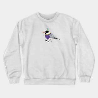 Birthday Chickadee Crewneck Sweatshirt